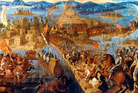  La Destrucción del Templo Mayor de Tenochtitlán por Hernán Cortés: Un Golpe Mortal al Centro Religioso Azteca y el Inicio de la Hegemonía Española